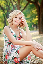 Ukrainian mail order bride Valentina from Kruvoy Rog with blonde hair and blue eye color - image 5