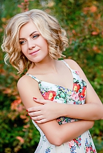 Ukrainian mail order bride Valentina from Kruvoy Rog with blonde hair and blue eye color - image 3