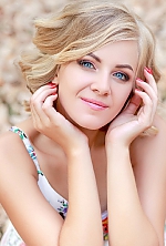 Ukrainian mail order bride Valentina from Kruvoy Rog with blonde hair and blue eye color - image 2