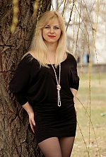 Ukrainian mail order bride Inna from Alexandria with blonde hair and grey eye color - image 2