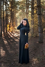 Ukrainian mail order bride Yuliya from Odessa with black hair and brown eye color - image 2
