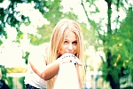 Ukrainian mail order bride Emilia from Odessa with blonde hair and blue eye color - image 3