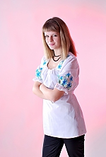 Ukrainian mail order bride Khrystyna from Ternopol with light brown hair and green eye color - image 4