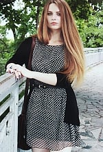 Ukrainian mail order bride Eleonora from Kiev with light brown hair and green eye color - image 2