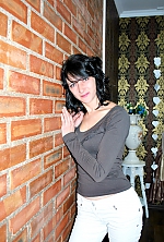 Ukrainian mail order bride Julia from Nikolaev with black hair and blue eye color - image 4