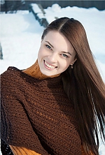 Ukrainian mail order bride Irina from Kiev with brunette hair and brown eye color - image 3