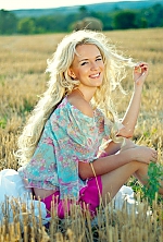 Ukrainian mail order bride Marina from Kiev with blonde hair and green eye color - image 3