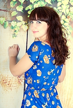 Ukrainian mail order bride Oksana from Odessa with light brown hair and green eye color - image 6