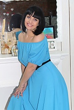 Ukrainian mail order bride Elina from Nikolaev with black hair and blue eye color - image 13