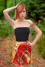 Ukrainian mail order bride Maria from Kiev with red hair and green eye color - image 4