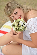 Ukrainian mail order bride Marianna from Lugansk with blonde hair and brown eye color - image 3