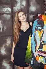 Ukrainian mail order bride Alyena from Donetsk with blonde hair and blue eye color - image 4
