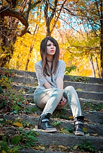 Ukrainian mail order bride Alina from Dnipro with brunette hair and brown eye color - image 4
