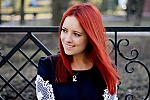 Ukrainian mail order bride Yana from Lugansk with red hair and green eye color - image 3