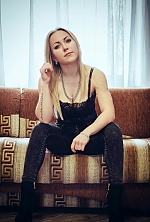 Ukrainian mail order bride Elvira from Lugansk with blonde hair and green eye color - image 3