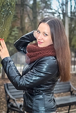 Ukrainian mail order bride Ekaterina from Lugansk with brunette hair and blue eye color - image 3