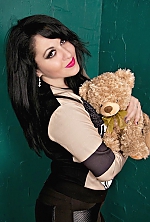 Ukrainian mail order bride Natalia from Mariupol with black hair and green eye color - image 5