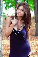 Ukrainian mail order bride Alyona from Nikopol with brunette hair and green eye color - image 3