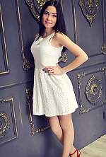 Ukrainian mail order bride Kristina from Nikolaev with black hair and green eye color - image 9