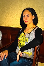 Ukrainian mail order bride Vitaliya from Lugansk with brunette hair and green eye color - image 9