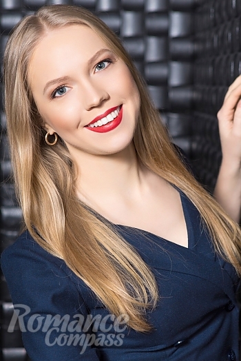 Ukrainian mail order bride Ekaterina from Kiev with light brown hair and brown eye color - image 1