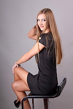 Ukrainian mail order bride Ekaterina from Odessa with light brown hair and blue eye color - image 4