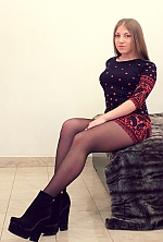 Ukrainian mail order bride Alina from Luhansk with light brown hair and blue eye color - image 5