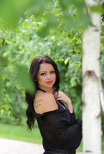 Ukrainian mail order bride Anna from Kiev with black hair and brown eye color - image 5