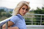 Ukrainian mail order bride Yana from Nikolaev with blonde hair and green eye color - image 2