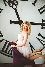Ukrainian mail order bride Alina from Kiev with blonde hair and grey eye color - image 5