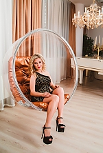 Ukrainian mail order bride Alina from Kiev with blonde hair and grey eye color - image 9