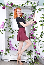 Ukrainian mail order bride Elena from Kharkov with red hair and blue eye color - image 3