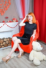Ukrainian mail order bride Elena from Kharkov with red hair and blue eye color - image 7