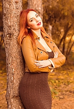 Ukrainian mail order bride Yana from Alchevsk with red hair and green eye color - image 10