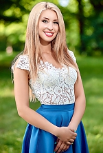 Ukrainian mail order bride Yana from Uman with blonde hair and hazel eye color - image 5