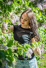 Ukrainian mail order bride Iryna from Dubno with brunette hair and green eye color - image 14