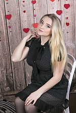Ukrainian mail order bride Aliona from Poltava with blonde hair and blue eye color - image 4