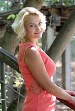 Ukrainian mail order bride Svetlana from Kyiv with blonde hair and blue eye color - image 2