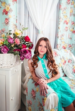 Ukrainian mail order bride Irina from Kiev with brunette hair and blue eye color - image 3
