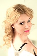 Ukrainian mail order bride Svetlana from Kiev with blonde hair and green eye color - image 16