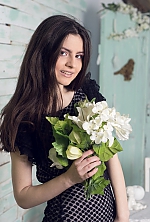 Ukrainian mail order bride Elena from Kiev with black hair and brown eye color - image 2