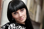 Ukrainian mail order bride Svetlana from Dnipro with black hair and green eye color - image 4