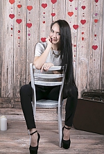 Ukrainian mail order bride Ekaterina from Poltava with black hair and brown eye color - image 3