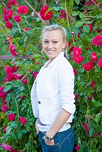 Ukrainian mail order bride Juliya from Pryluky with blonde hair and brown eye color - image 10