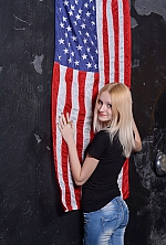 Ukrainian mail order bride Svetlana from Omsk with blonde hair and green eye color - image 4
