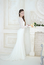 Ukrainian mail order bride Anastasya from Kiev with light brown hair and green eye color - image 15