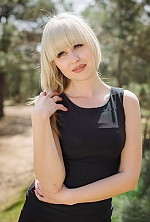 Ukrainian mail order bride Irina from Nikolaev with blonde hair and blue eye color - image 7