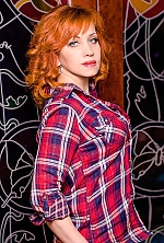 Ukrainian mail order bride Natalya from Odessa with red hair and green eye color - image 6