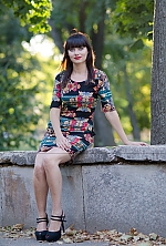 Ukrainian mail order bride Victoria from Poltava with brunette hair and blue eye color - image 3