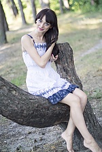 Ukrainian mail order bride Julia from Poltava with black hair and blue eye color - image 18